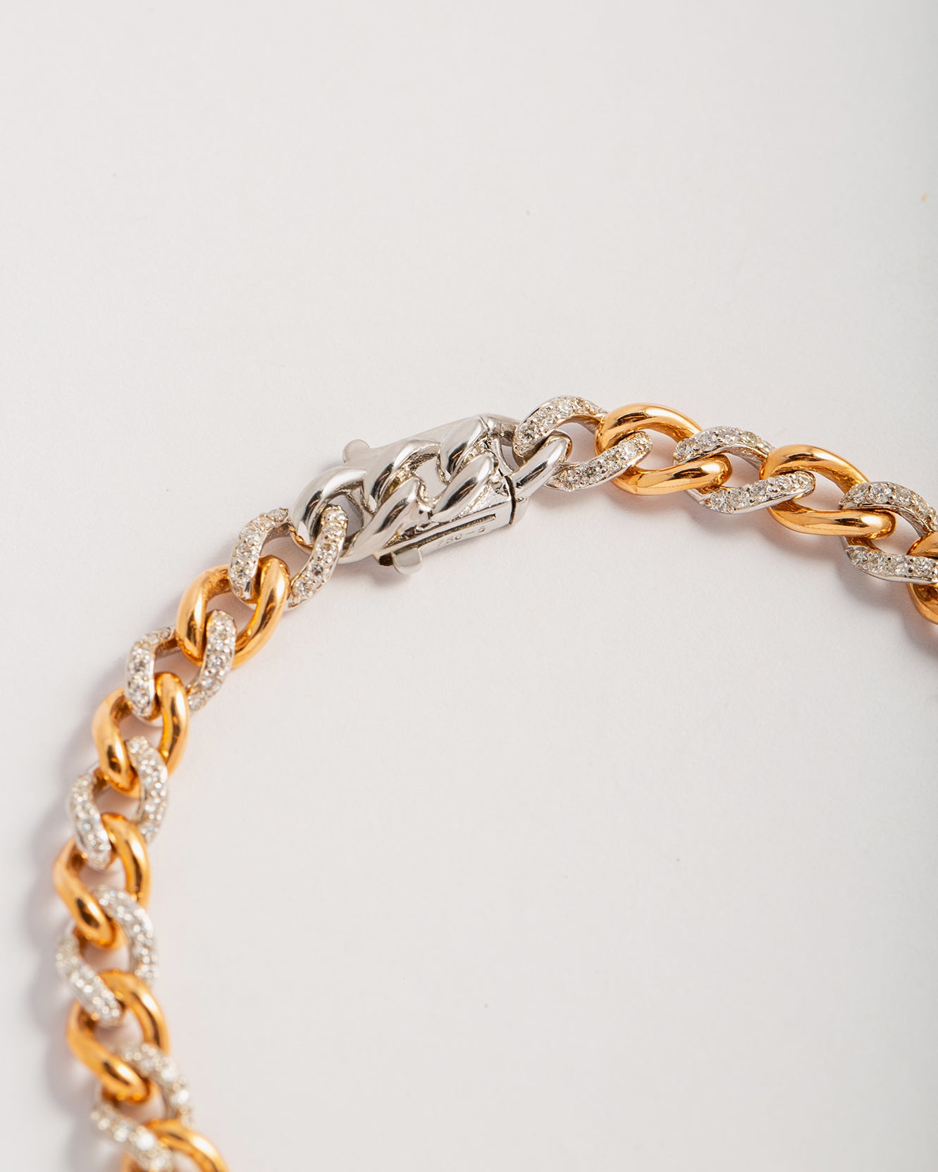 Eternal Fusion Twist Cuban Bracelet