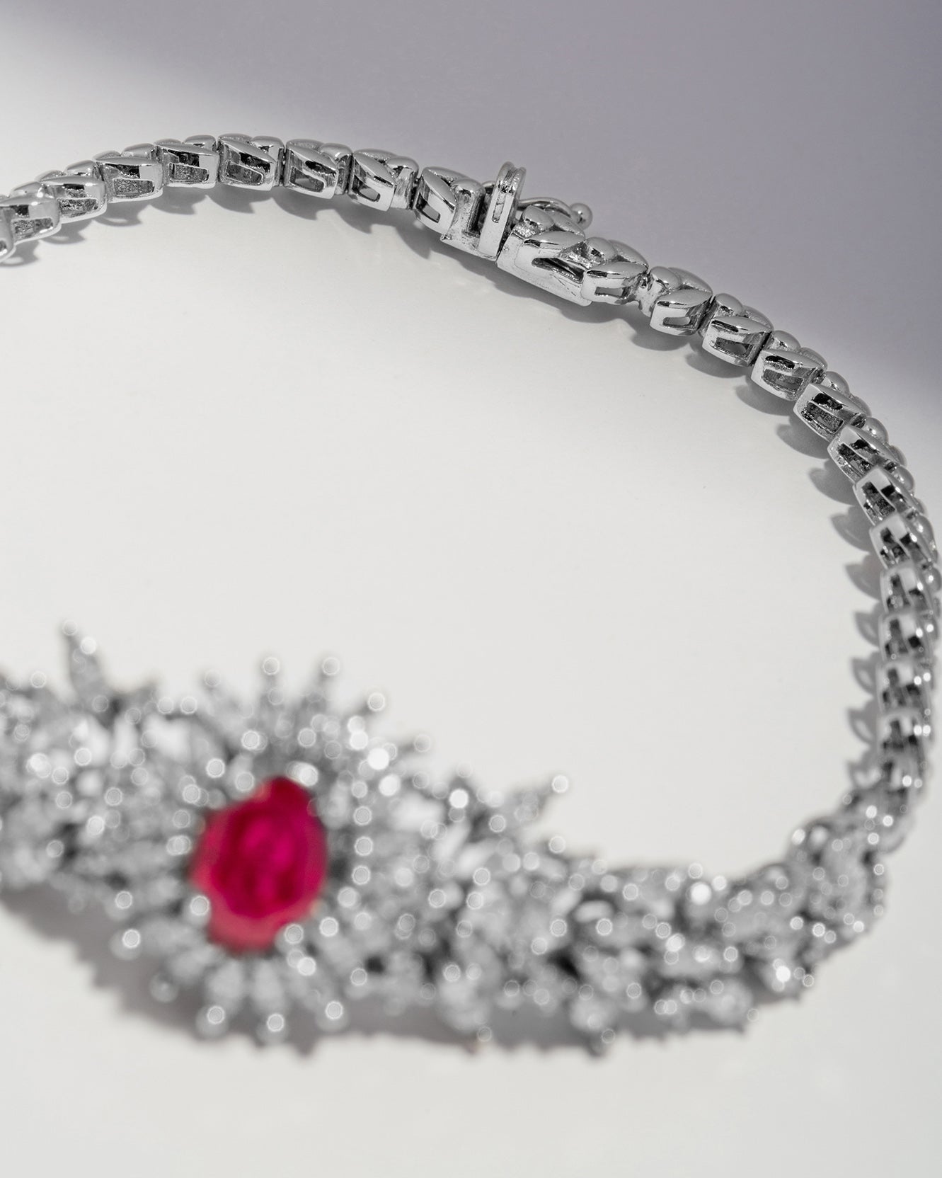 Red Royalty Bracelet - Ruby's Radiant Delight