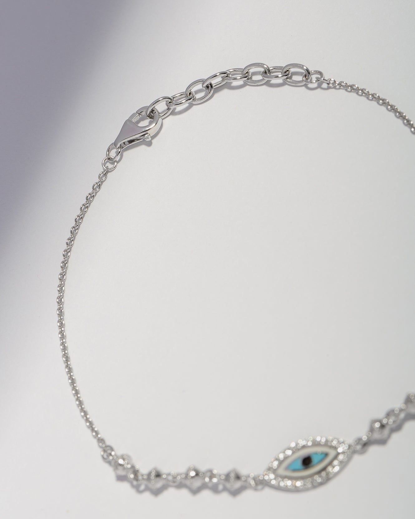 Devilish Charmer Bracelet White Gold