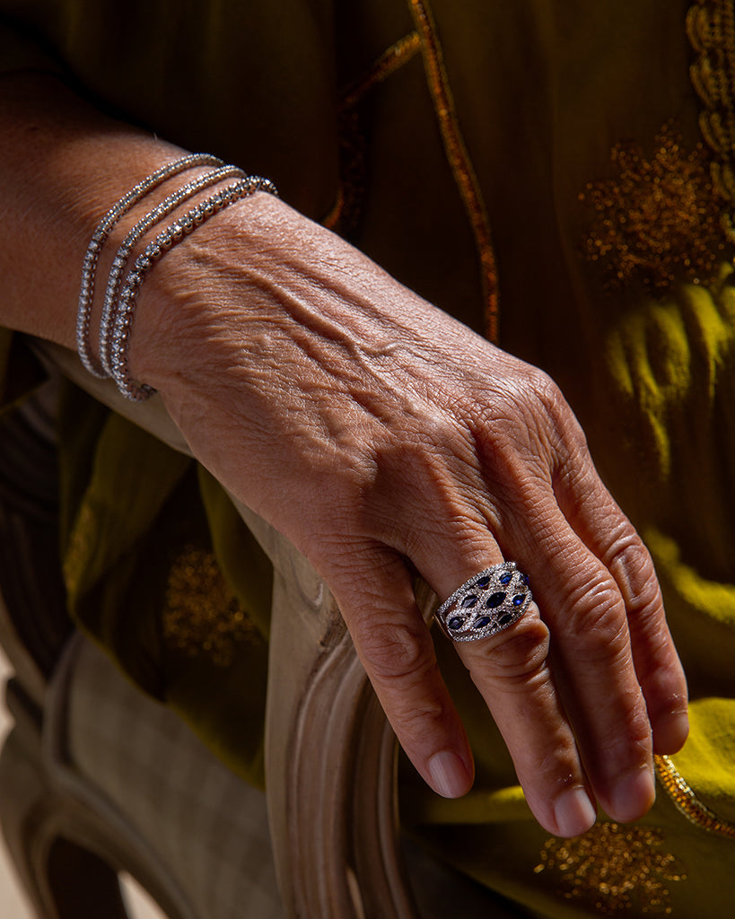 Eternity's Sapphire Glow Ring